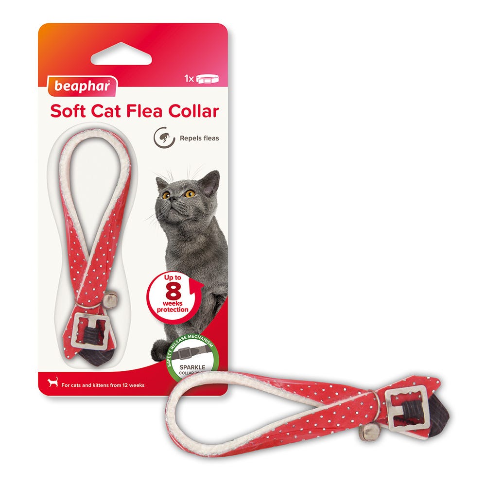 Beaphar Sparkle Soft Cat Flea Collar image 2